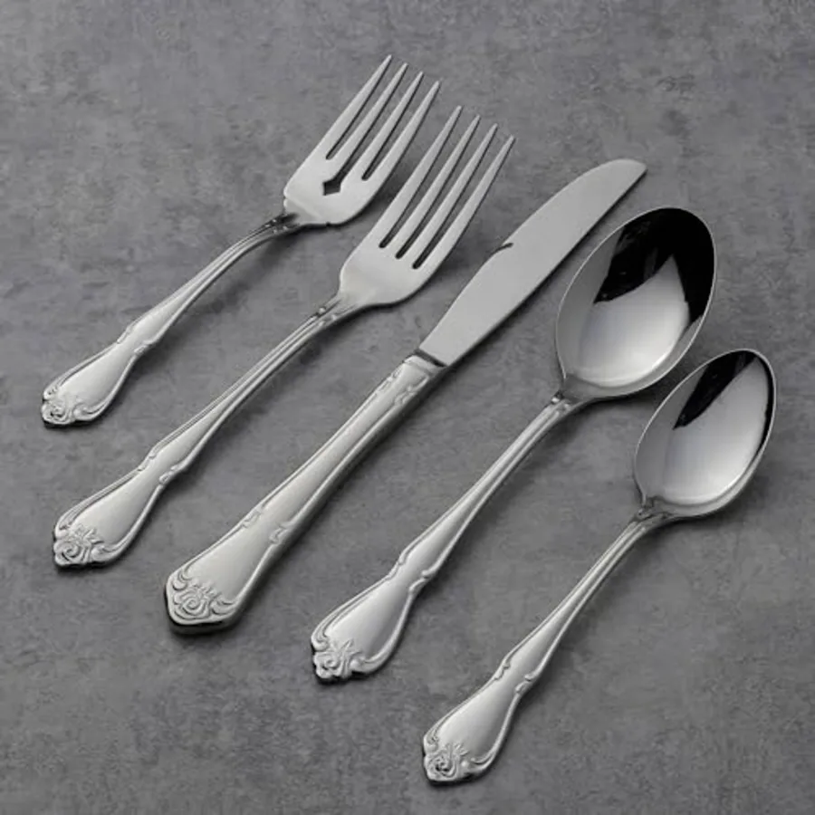 True Rose 20-Piece Everyday Flatware Set view 4