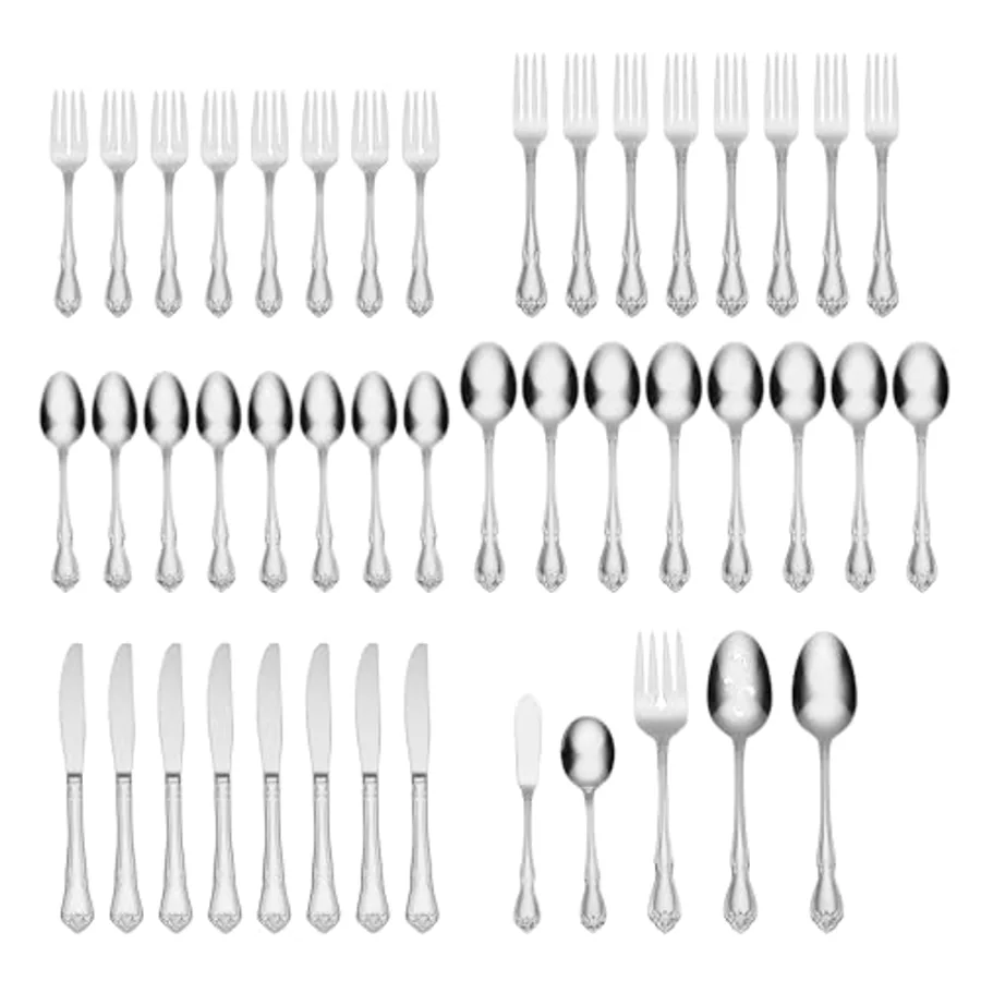 True Rose 45 Piece Everyday Flatware view 2