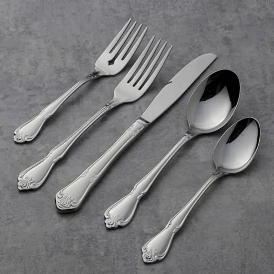 True Rose 45 Piece Everyday Flatware view 5