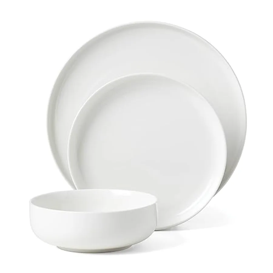 White 24 Seven Piece Dinnerware Set view 2