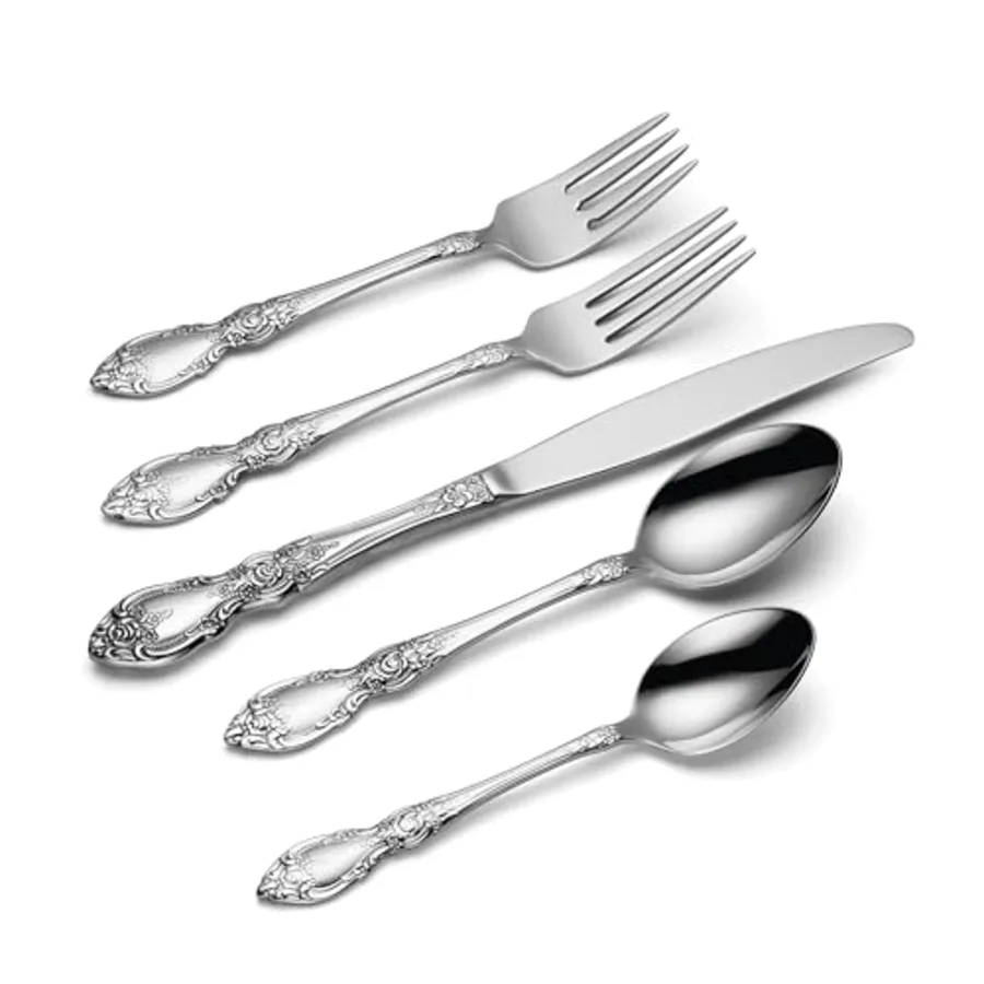 Wordsworth 20 Piece Everyday Flatware Set view 3